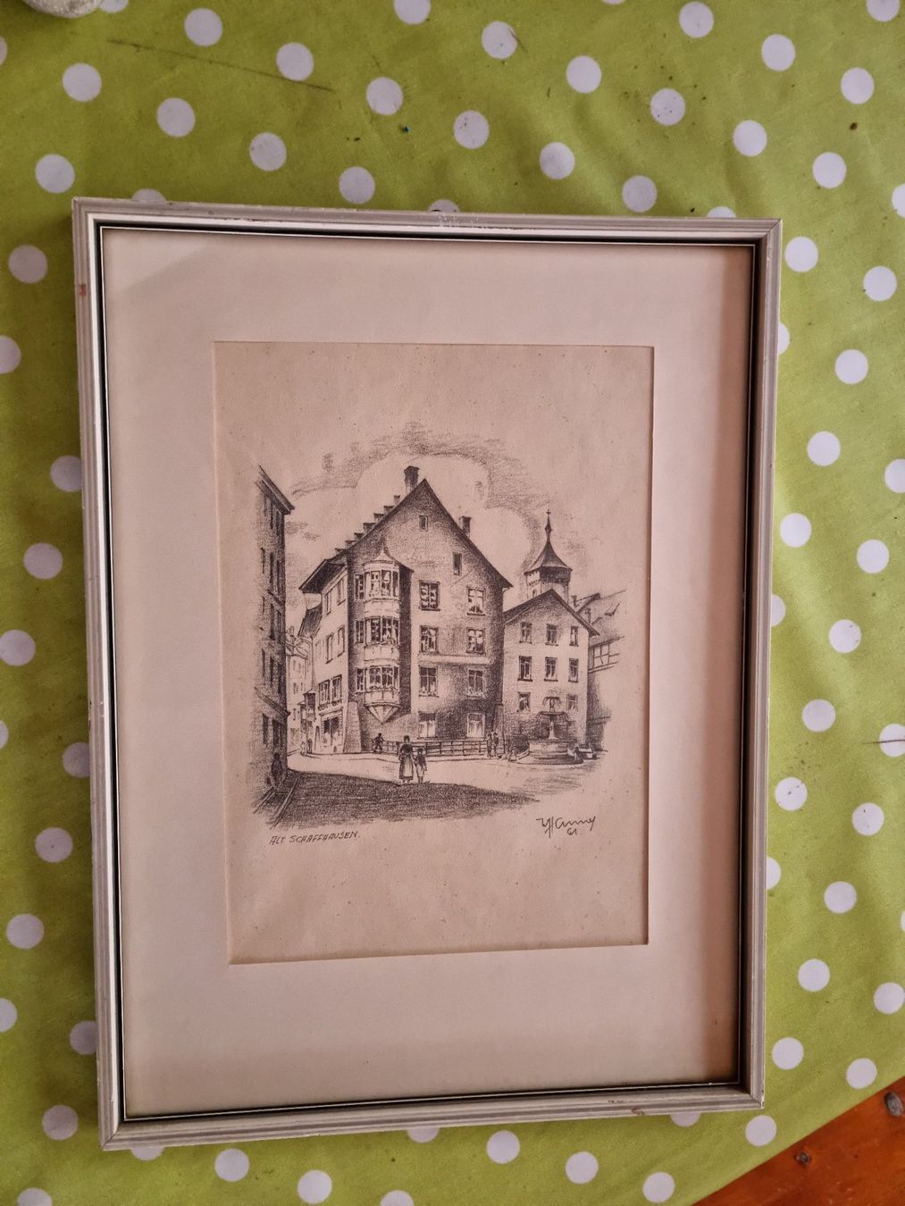 Foto & Immagini: Schaffhausen Rare Grafik – Usato da Trachslau venduto da post35