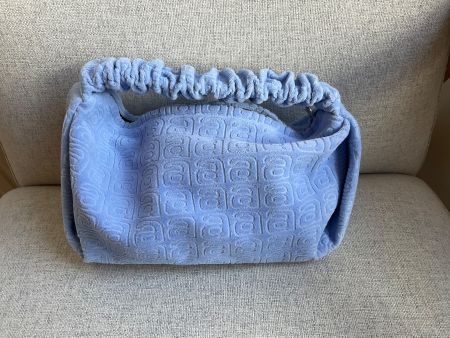 ALEXANDER WANG NEW YORK TASCHE SCRUNCHIE BAG VELOUR OXFORD