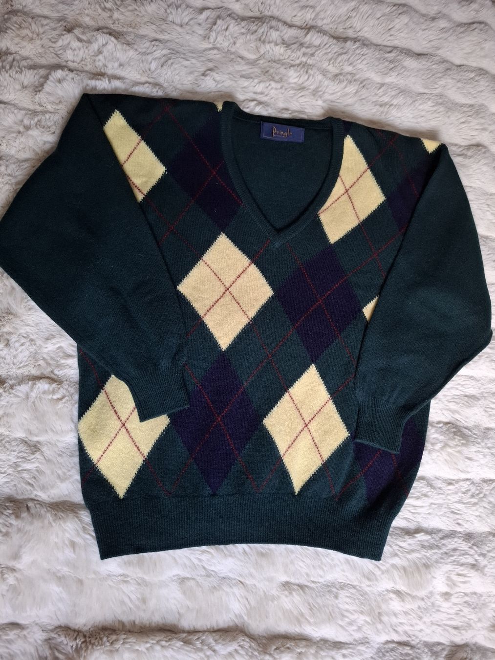 Pringle Maglioni & Felpe: Pringle of Scotland Pull Argyle Vert L – Nuovo (secondo la descrizione) da Le Locle venduto da QUALI-PRIX 1