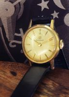 Vintage vergoldete Damenuhr von Tissot