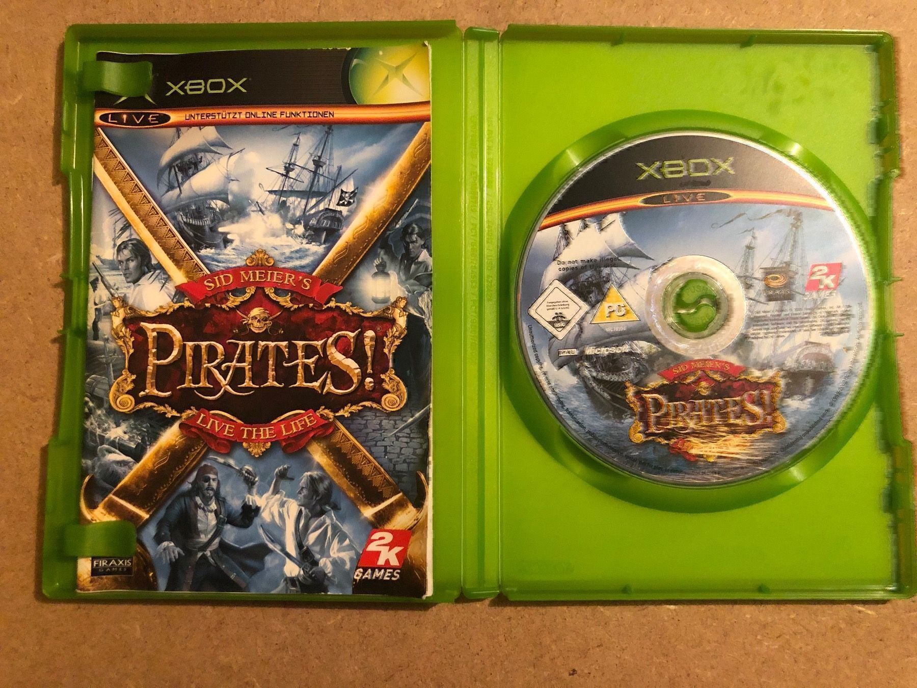 Giochi: Pirates! für Xbox – Usato da Kestenholz venduto da Mad18 2