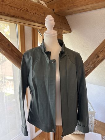 Alba Moda Lederjacke, Gr. IT 44 = Gr. 38 Top Zustand