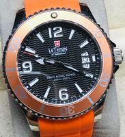 LE TEMPS Herrenuhr Swiss-Made ( Neupreis : 275 CHF )