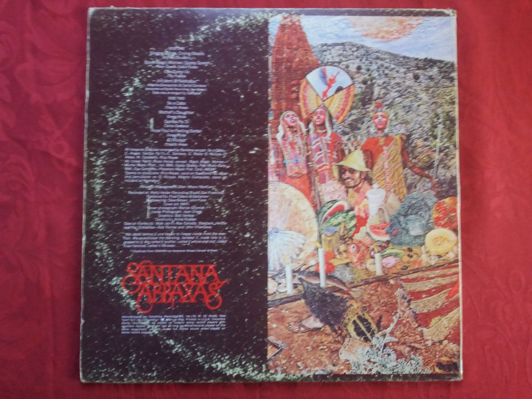 Schallplatten: LP (Santana) Abraxas – Gebraucht aus Meyrin von toutatis 2