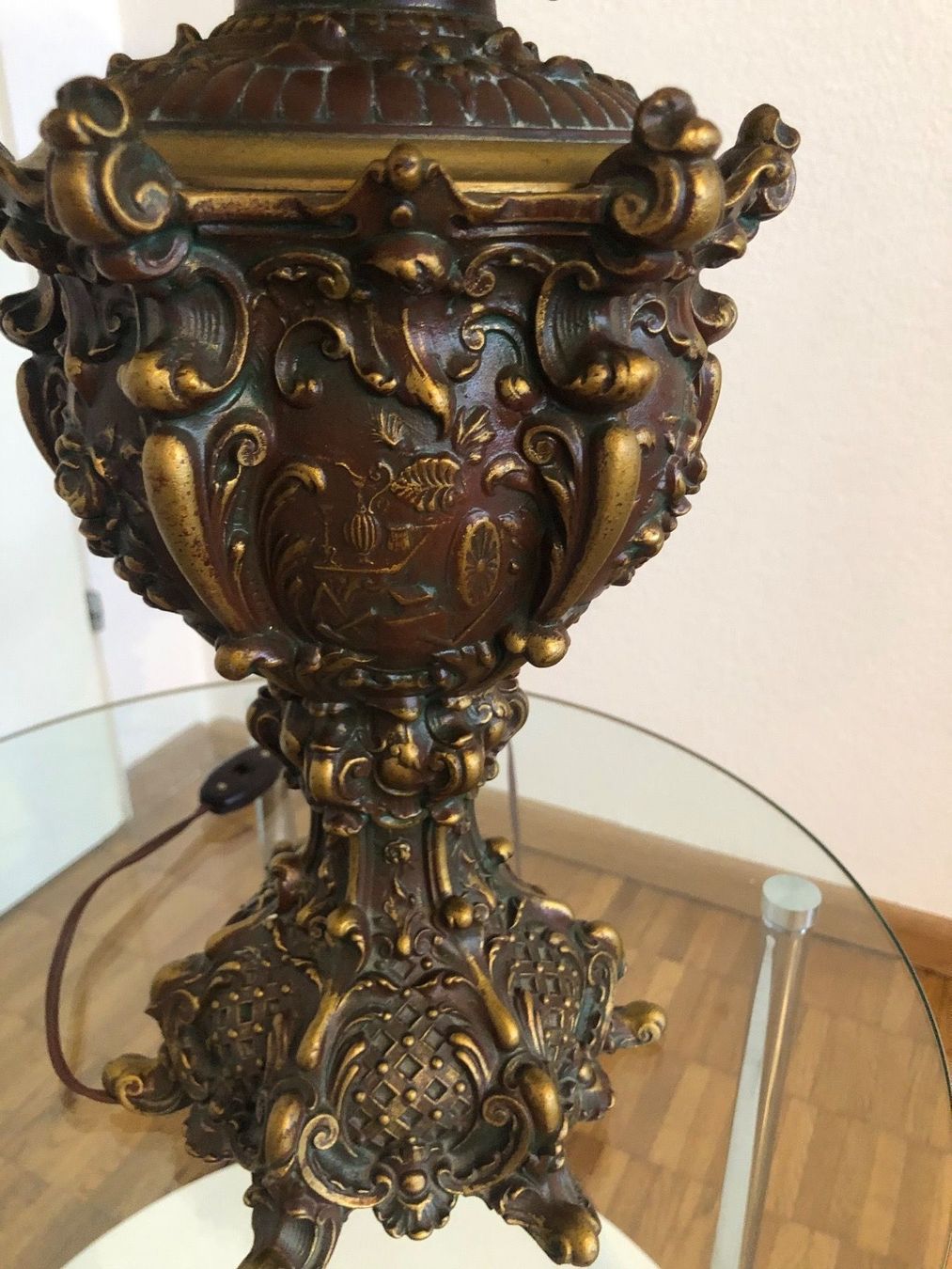 Lampade: Antik Tischlampe – Usato da Basel venduto da tar92 7