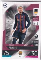 Topps Match Attax – Ronald Araújo – FC Barcelona (#143)