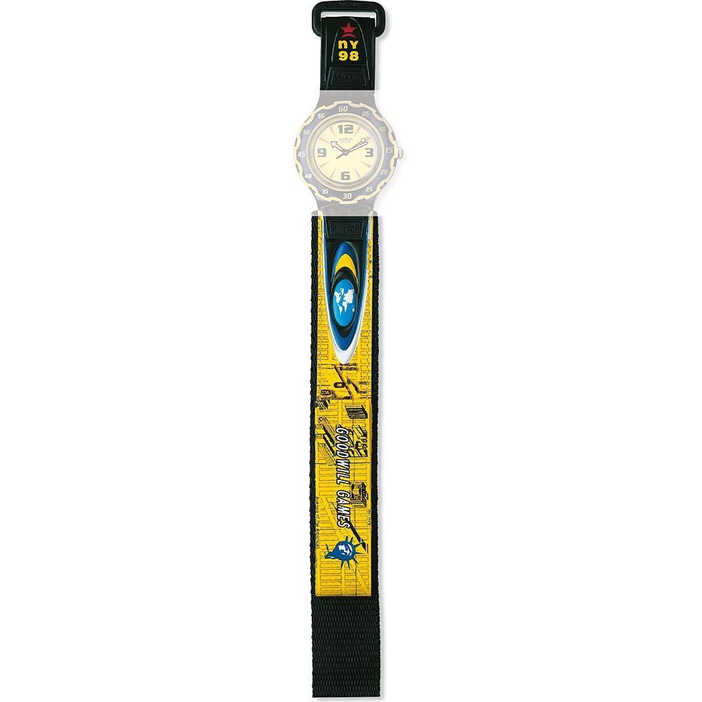 Swatch Bracciali & Braccialetti: SWATCH TEXTIL-KLETTBAND - unbenutzt – Nuovo (secondo la descrizione) da Wettswil venduto da rotonda 2