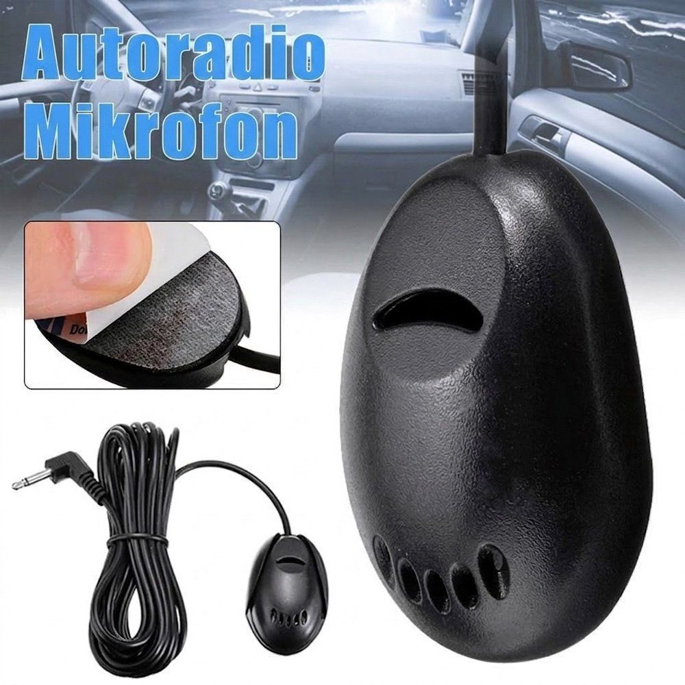 Mikrofone: Externes Mikrofon Autoradio PC Android MAC 3.5 mm – Neu (gemäss Beschreibung) aus Chiasso von online.shop 3