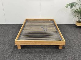 Massivholzbett 140x200 inkl. Robusta Comfort Flex Lattenrost