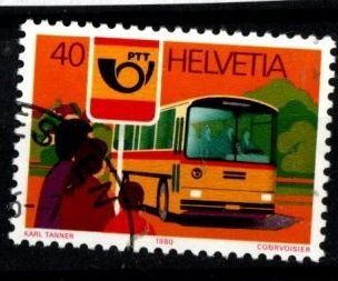 Tutti i francobolli: 1980 - Postauto – Usato da Schaffhausen venduto da poststamp