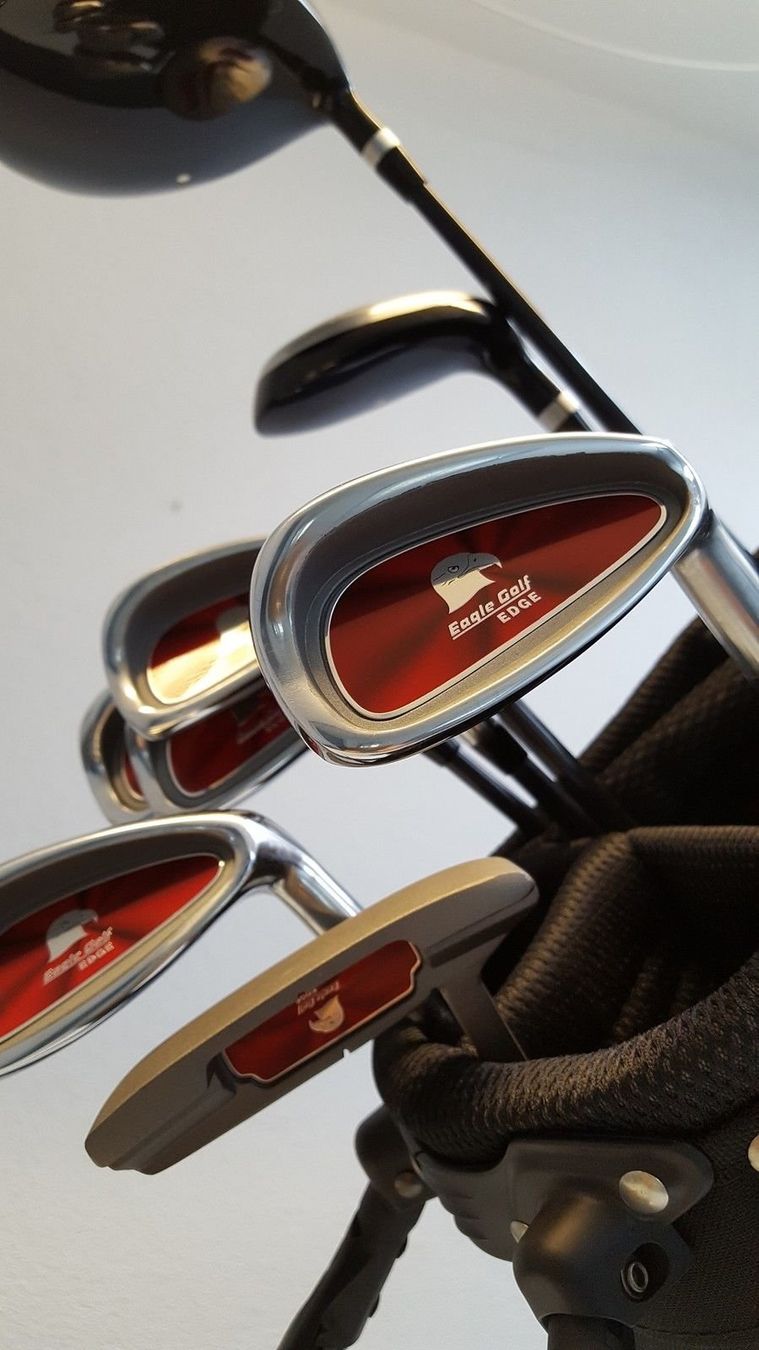 Mazze & Set: Eagle Golfset Herren Rechtshand mit Standtasche – Nuovo e nell'imballaggio originale da Kriens venduto da Voco 1
