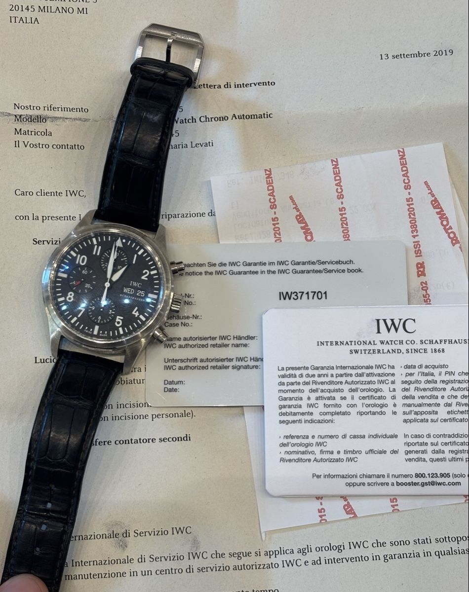 IWC Uhren: IWC Pilot Chronograph  – Gebraucht aus Mendrisio von TicinoWatchLab 7