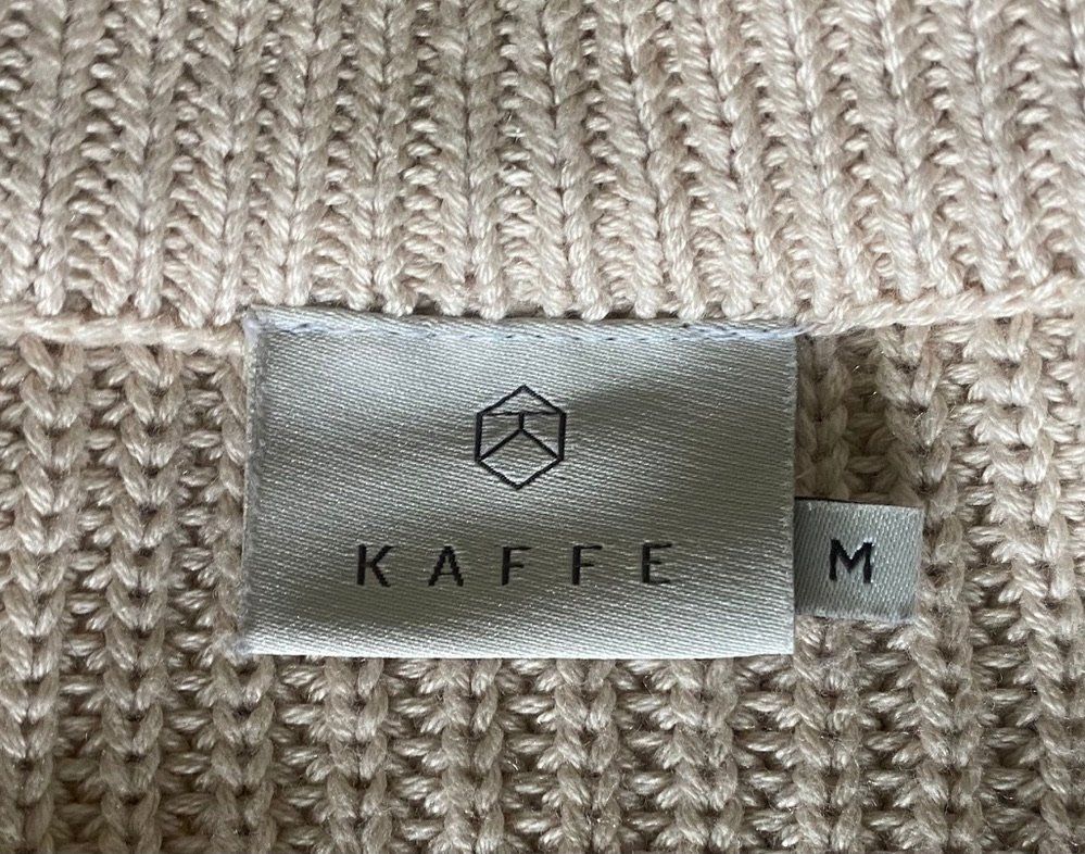 Pullover & Sweatshirts: Strickjacke KAFFE Kacilla beige schwarz gestreift Gr. M – Gebraucht aus Winterthur von Secondhand-Family 8