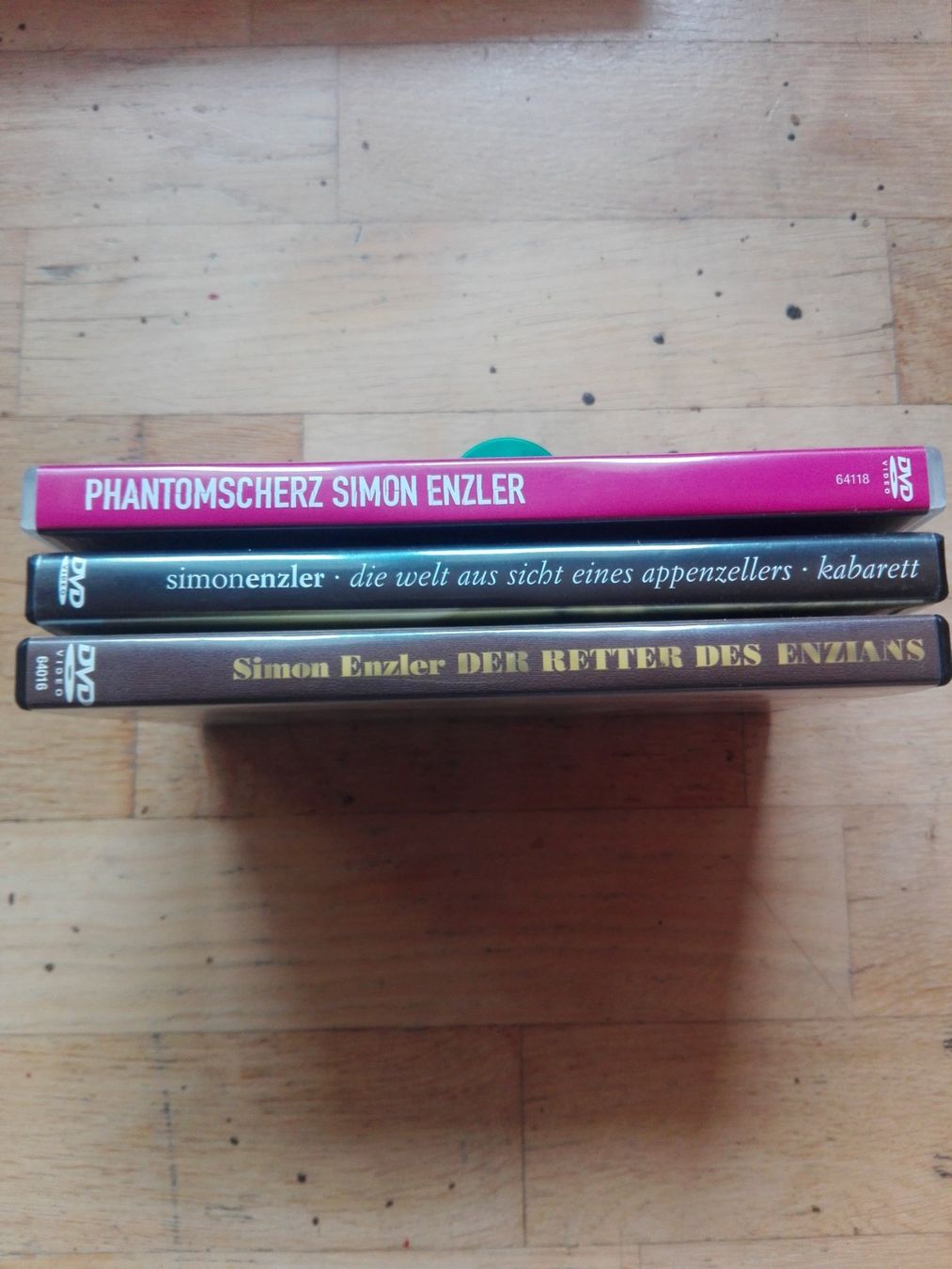 Tutti i DVDs: 3x Simon Enzler  (Schweizer-Comedy DVD's) – Usato da St.Galllen venduto da elkaphone 5