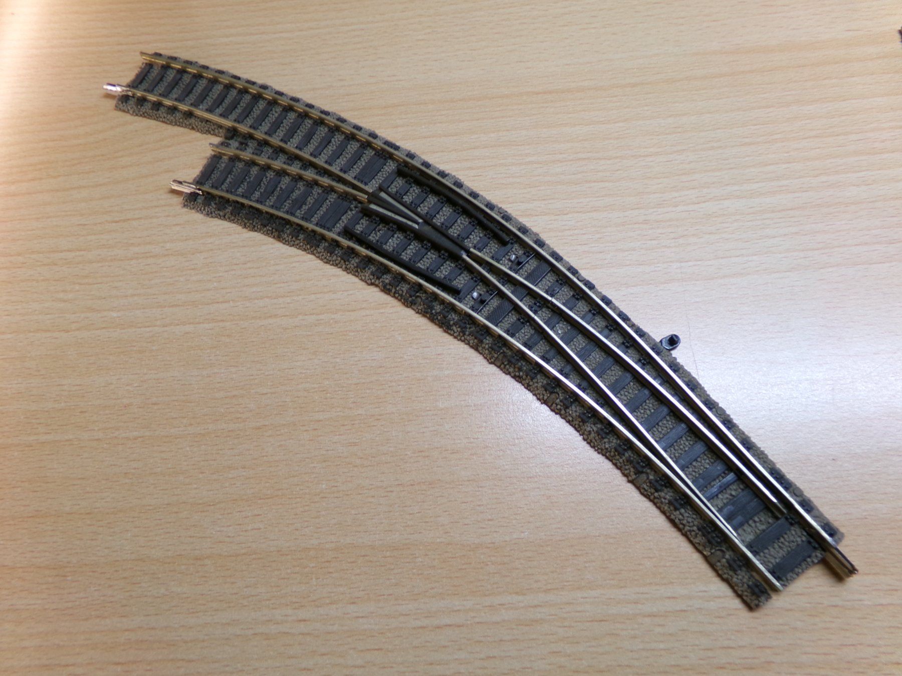 Fleischmann Modelleisenbahnen: Bogenweiche links 6142 – Gebraucht aus Hombrechtikon von Se9