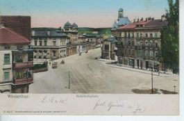 Winterthur - Bahnhofplatz 1903
