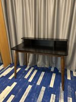 Schreibtisch Schwarz Glänzend Vintage Optik