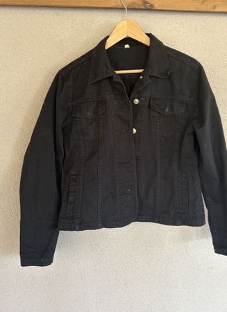 Veste en jean noire taille M occasion
