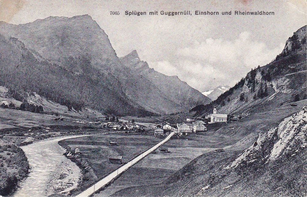 Splügen mit Guggernüll,Einshorn | Kaufen auf Ricardo