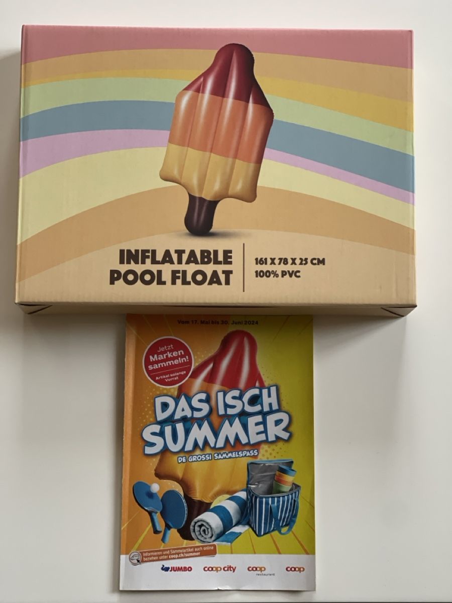 Coop Raccolte di bollini & punti: Coop das isch Summer- Luftmatratze – Nuovo (secondo la descrizione) da Gelterkinden venduto da cobra0110