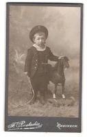 Fotografie F. Rastadin, Rheineck, Knabe 