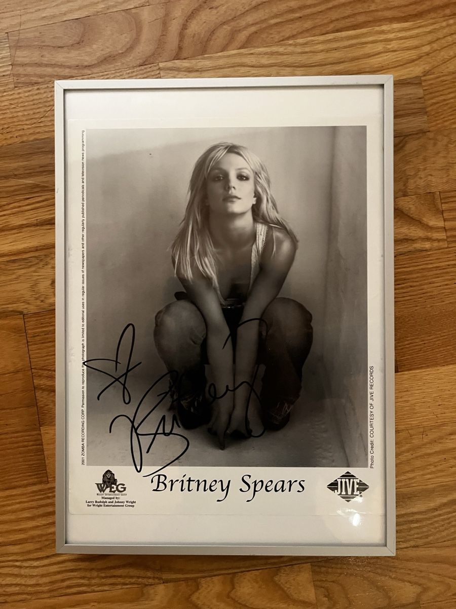 Autographes: Britney Spears Autogrammkarte – D'occasion à Hüntwangen par konizh01 1