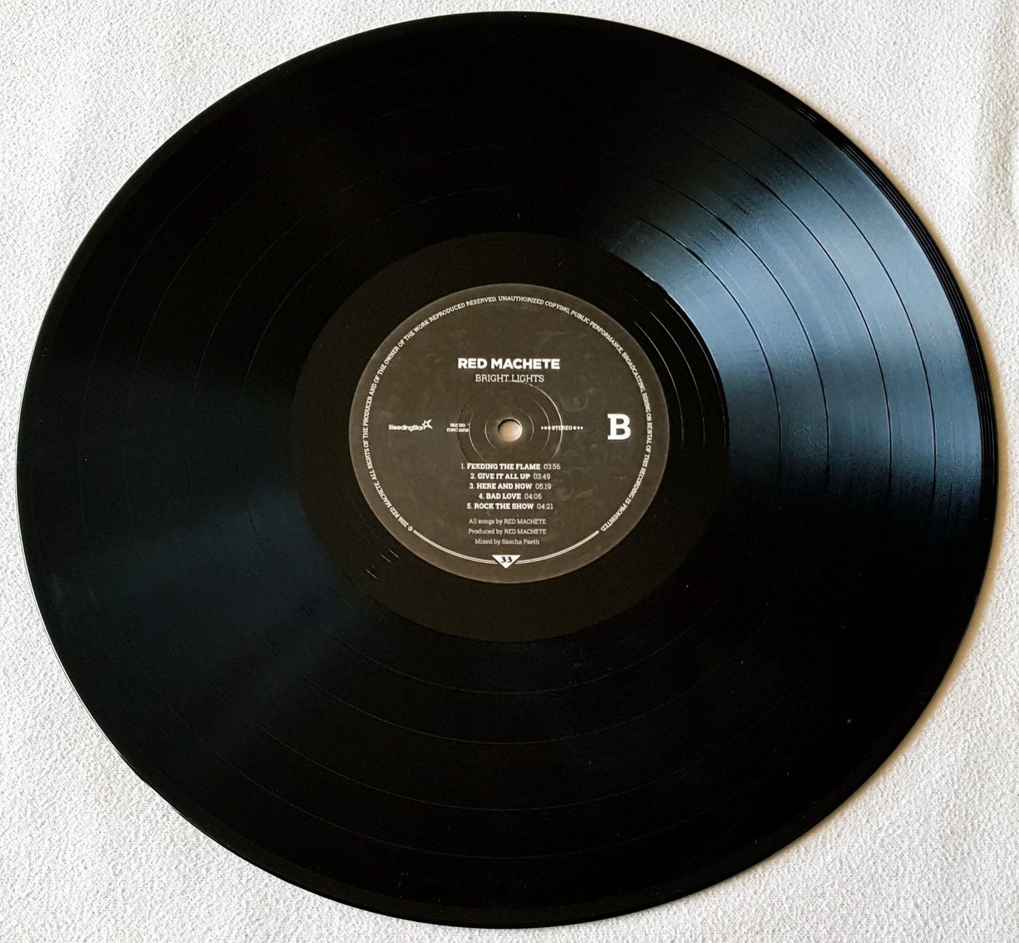 Vinyles: Red Machete - Bright Lights - LP - 2016 - First Press – D'occasion à Uster par Zardodel 3