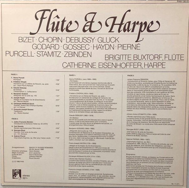 Dischi in vinile: Flöte & Harfe (LP, Buxtorf/Eisenhoffer) – Usato da Grüningen venduto da azulamarillo_vinyl 1