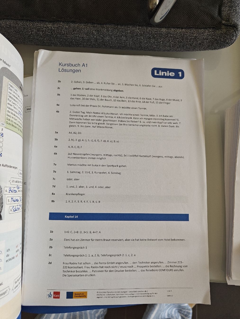 Libri: Linie 1 Deutsch A1 Textbook - Perfect for Spring Learning! – Usato da Dübendorf venduto da bea_l77t 3