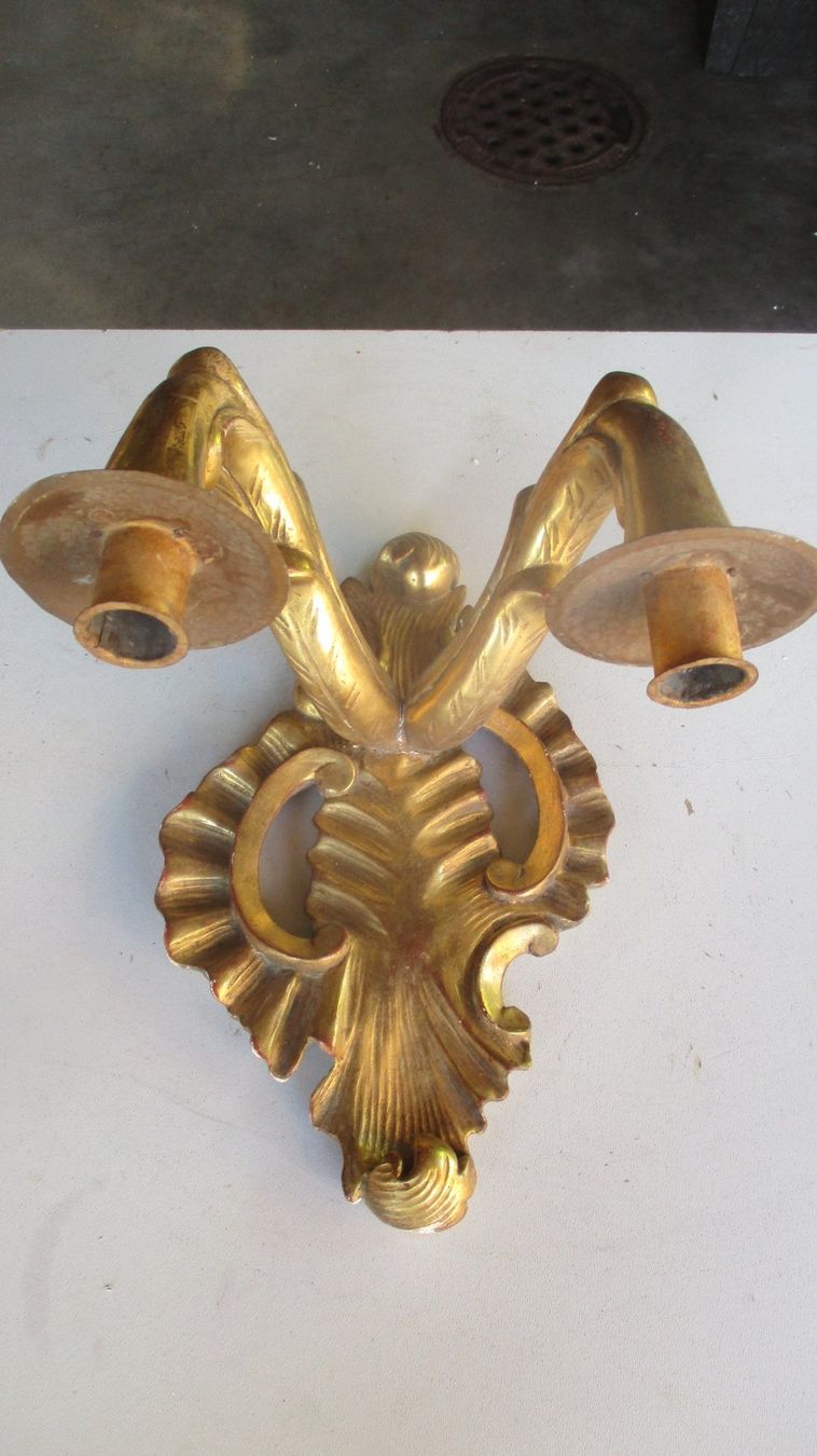 Portacandele: Kerzenständer Wandhalter antik – Usato da Weier im Emmental venduto da waefler03 2