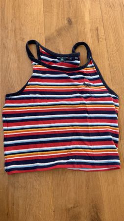Superdry Top, gestreift, Gr. 36