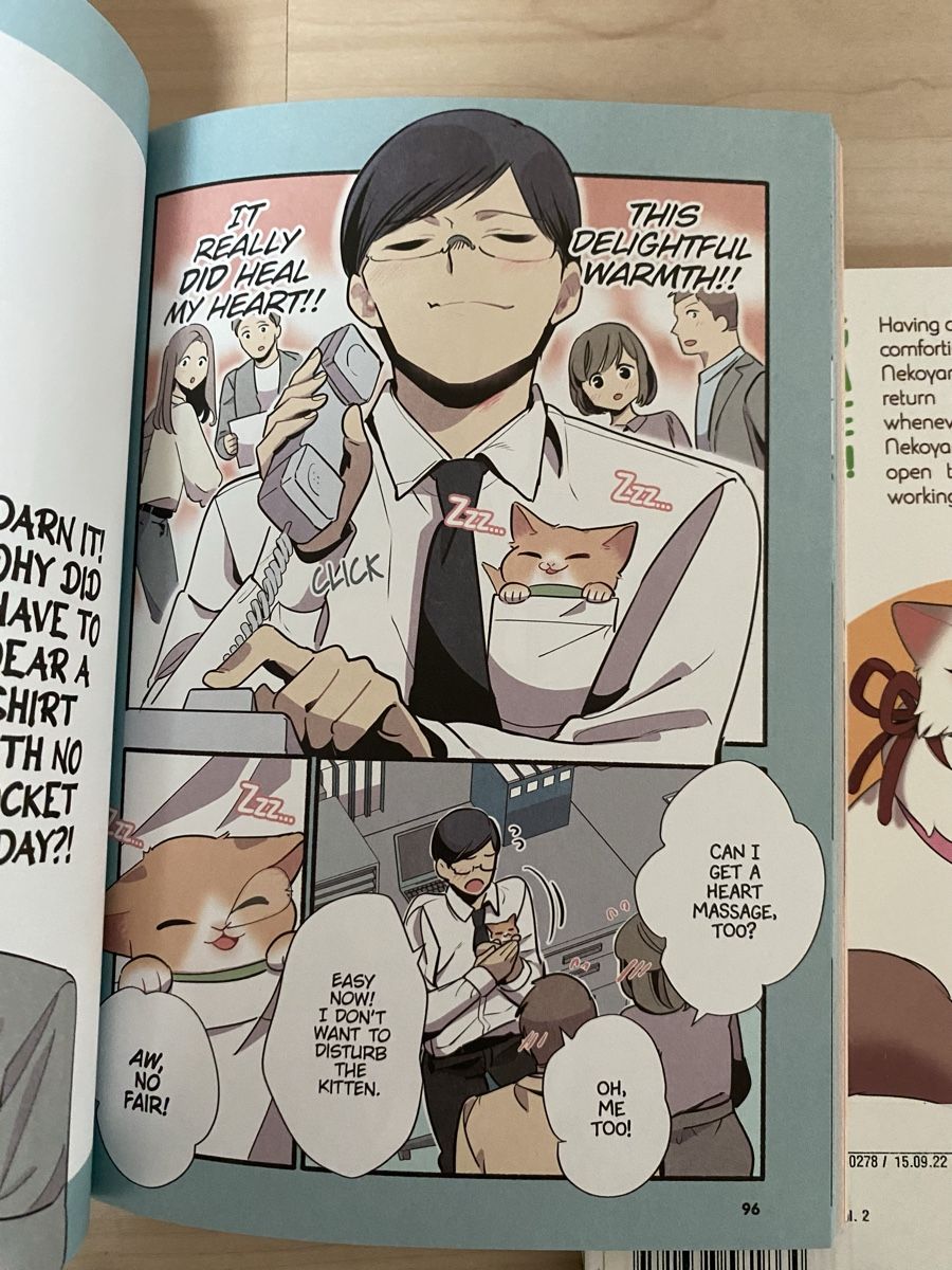 Fumetti: Comedy Manga Cat Massage Therapy 1-2 – Nuovo (secondo la descrizione) da Neftenbach venduto da ctbvm 8