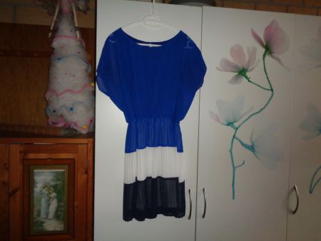 *** Sommerkleid *** / Plissee Optik / von Mango