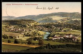 AK Rorbas-Freienstein, Panoramablick auf Ort und Landschaft