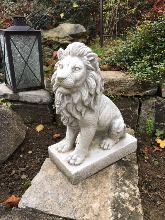 Löwe Garten Statue Kaufen auf Ricardo