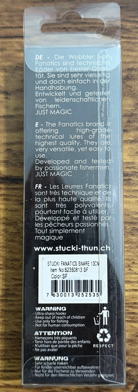 Köder: Stucki Thun Snare 130S - Wobbler – Neu und originalverpackt aus Widnau von Fishingtackle_Oggy 2