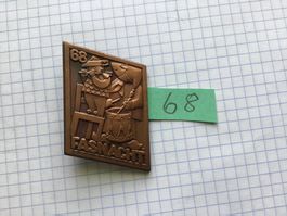 Baslerfasnachtsplaketten Kupfer 1968