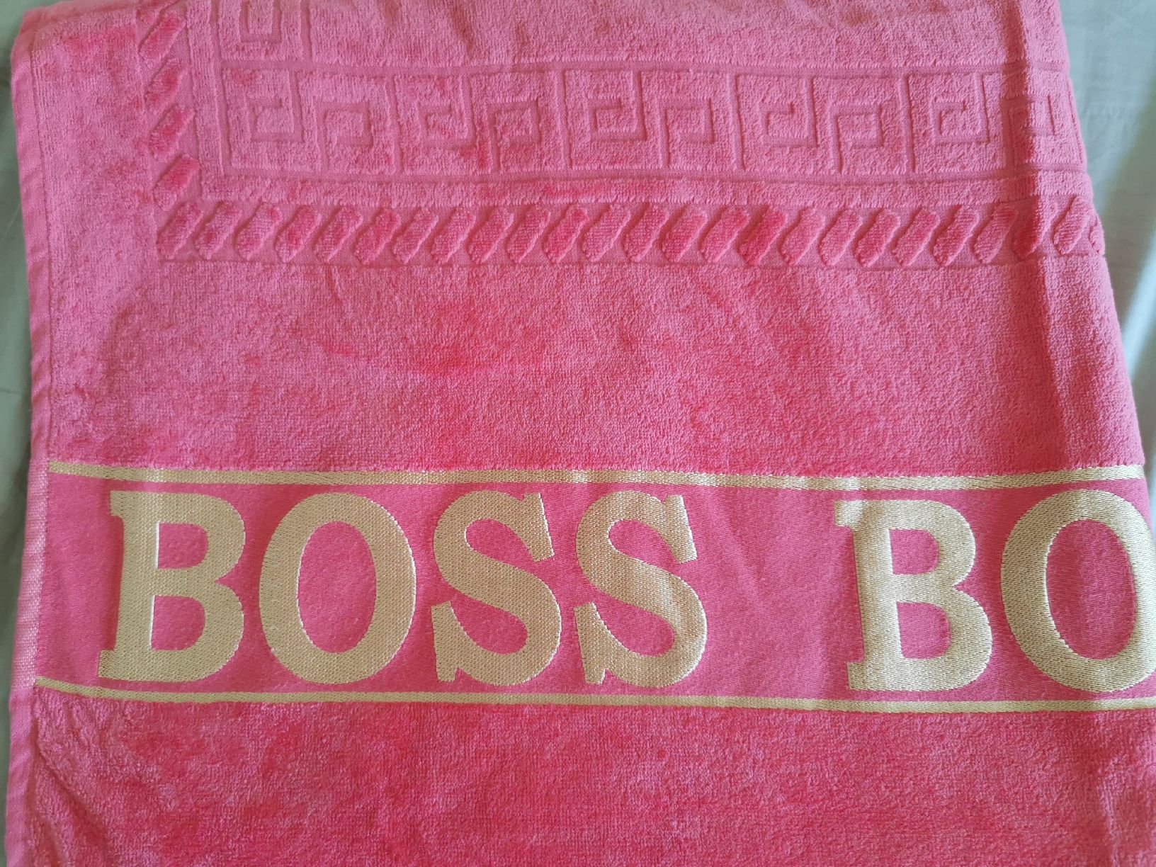 Hugo Boss Teli da bagno: Hugo Boss Strand Tuch – Nuovo (secondo la descrizione) da Schlieren venduto da vlalif