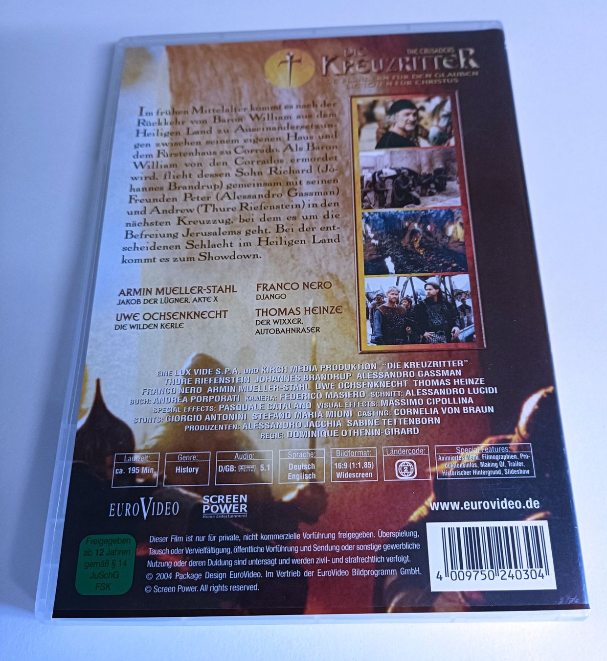 Alle DVDs: DIE KREUZRITTER - Uwe Ochsenknecht – Gebraucht aus Köniz von Movieportal007 1