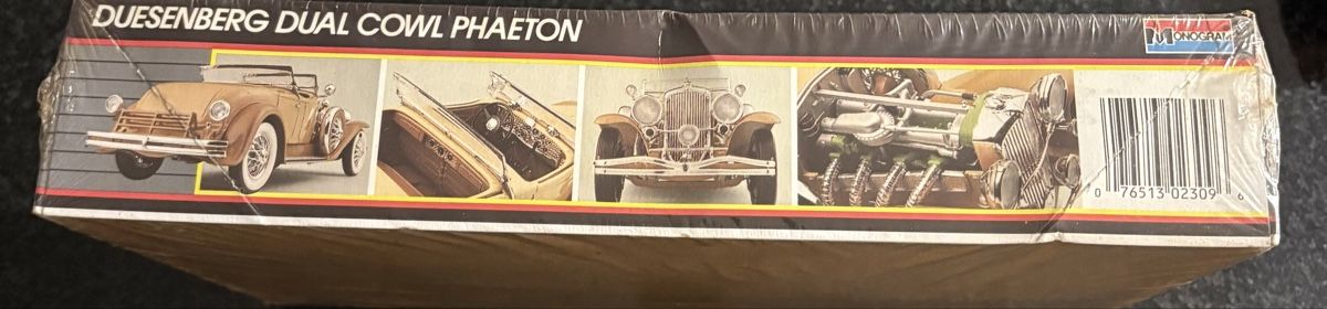 Modellini d'auto: NEU Duesenberg Dual Cowl Phaeton Monogram Bausatz 1:24 – Nuovo e nell'imballaggio originale da Perlen venduto da S0nG0ku 1