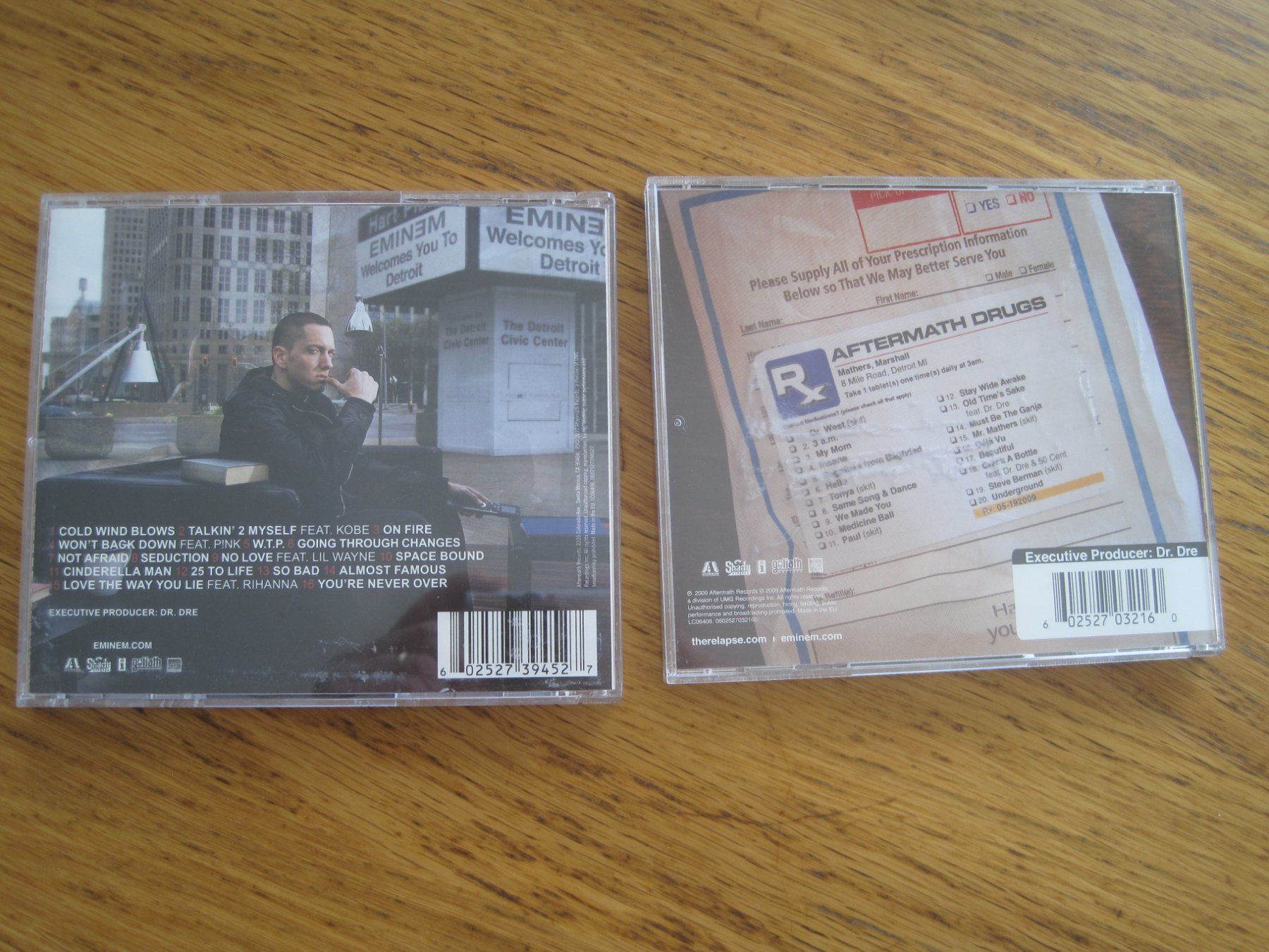 CDs: Eminem CD 's  LOT günstig – Gebraucht aus Gossau SG von Noryflory 1