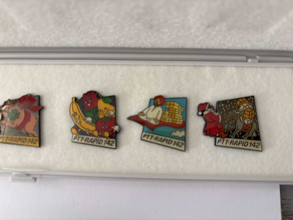 Placchette & Badge: PTT Rapid Pin-Sammlung, PTT Mofa – Usato da Herznach venduto da bossard01 3