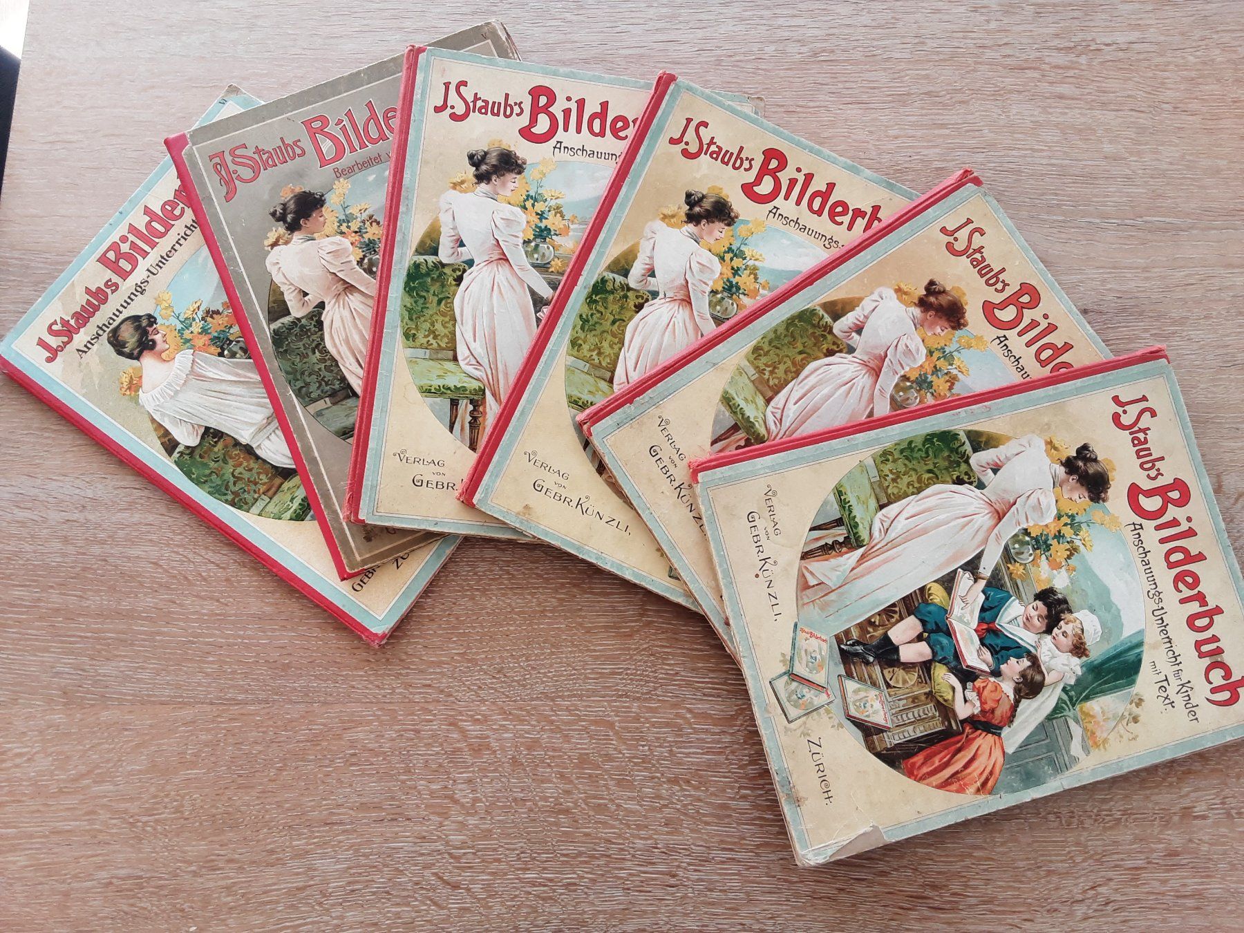 Libri: J.Staub's Bilderbücher 6 Bände – Usato da Abtwil SG venduto da danikari
