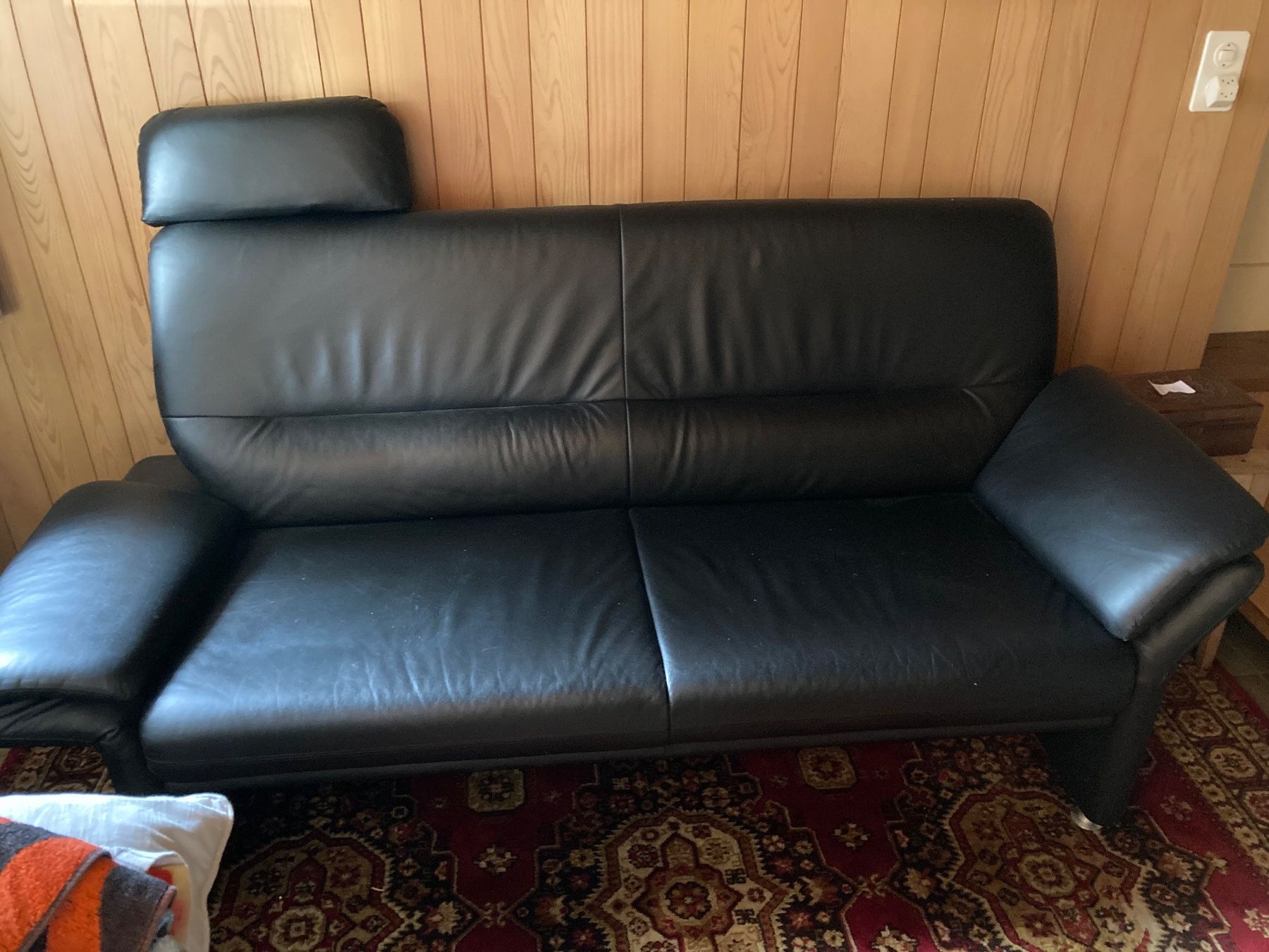 Divani: Schweizer Qualität: Ledersofa Grimsel 2.5 Plätzer – Usato da Cham venduto da VeCha 4