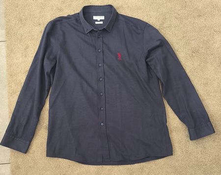 Hemd U.S. Polo Assn.  Dunkelblau, Größe XL