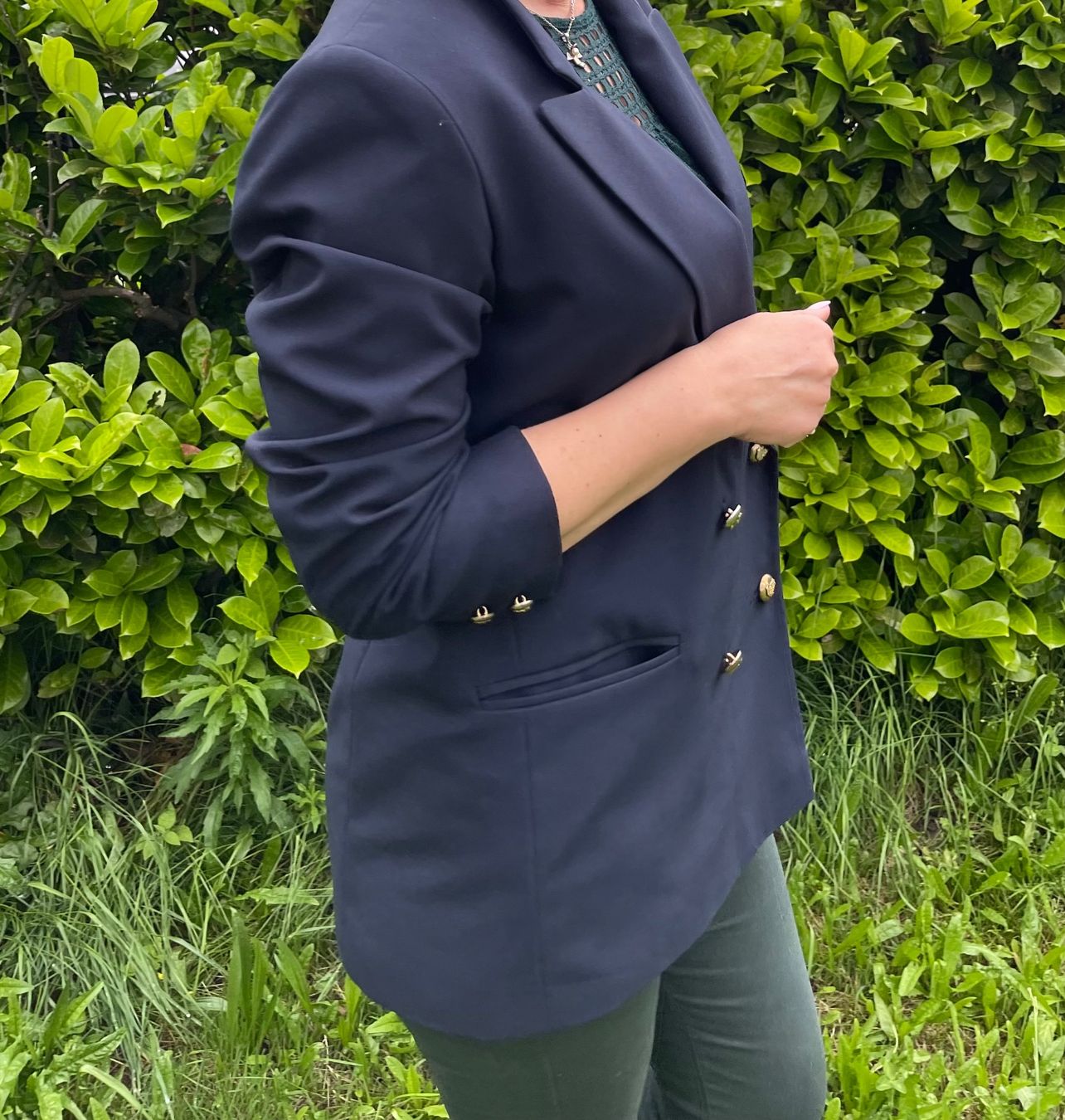 Giacche: Chic e elegante Blazer-colore blue scuro-M/L-autunno – Nuovo (secondo la descrizione) da Gordevio venduto da LanaZimm 2