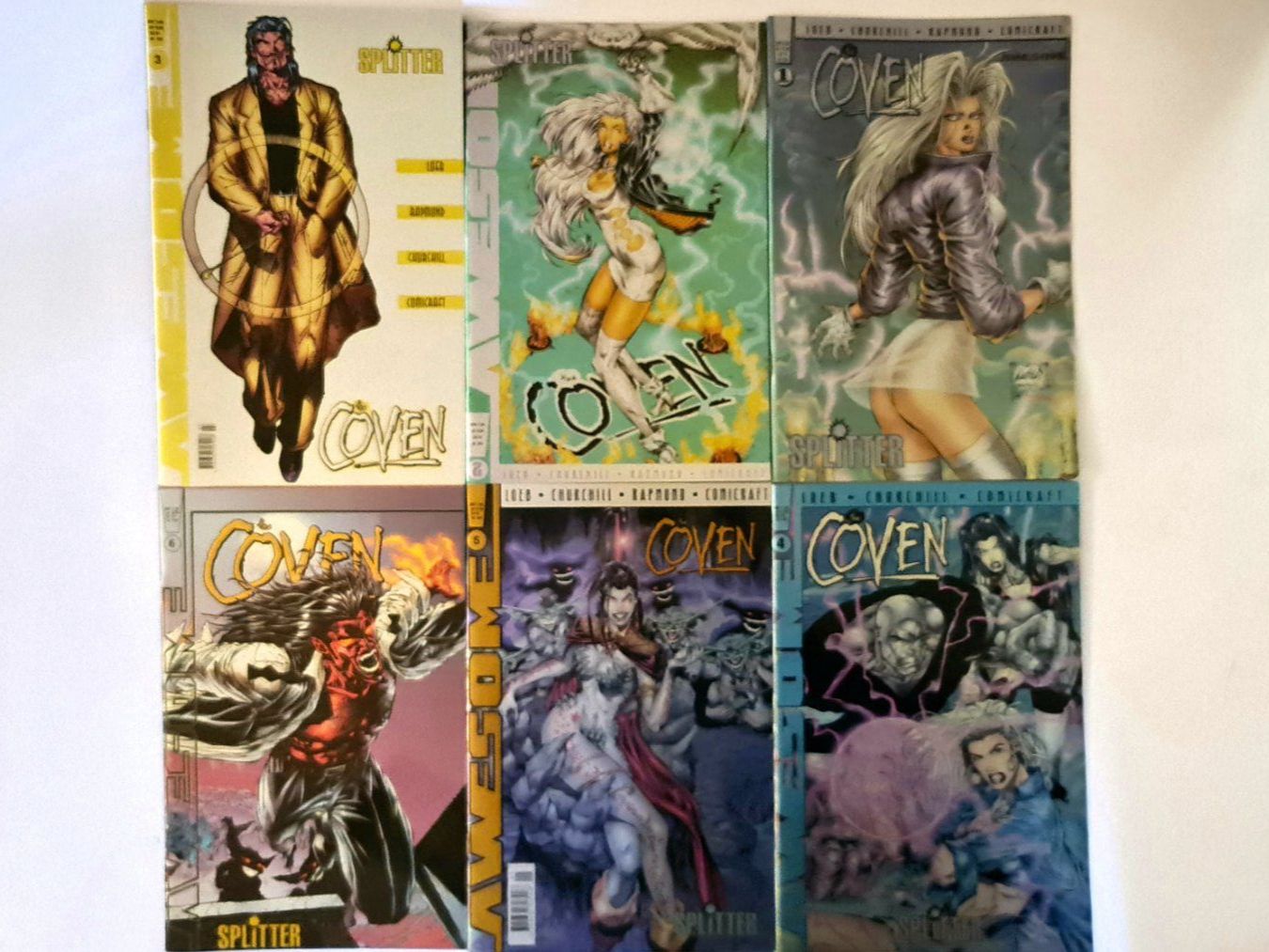 Fumetti: COVEN Comic Hefte, 1-6, Splitter Verlag – Nuovo (secondo la descrizione) da Aesch BL venduto da pri_fp8t