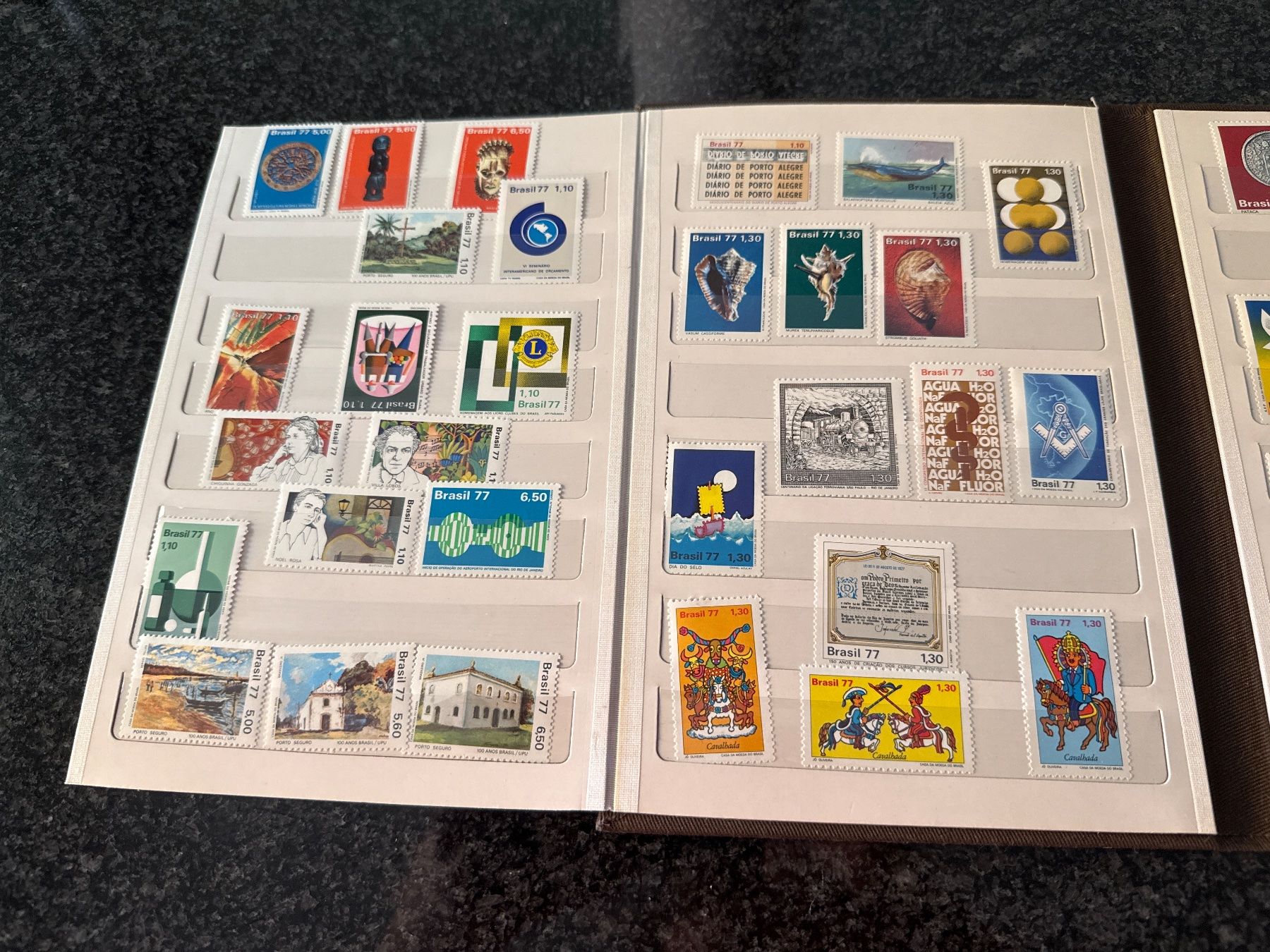 Tous les timbres: Briefmarken Brasilien 1977 – Neuf (Voir description) à Stäfa par Cinderalla 1