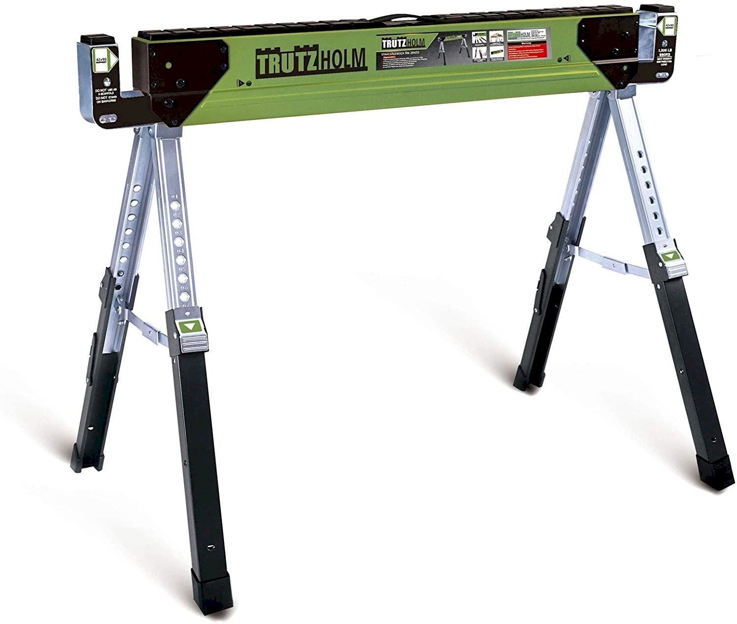 Attrezzi per edilizia: Stahl Arbeitsbock höhenverstellbar 650kg – Nuovo e nell'imballaggio originale da Bottighofen venduto da zaap