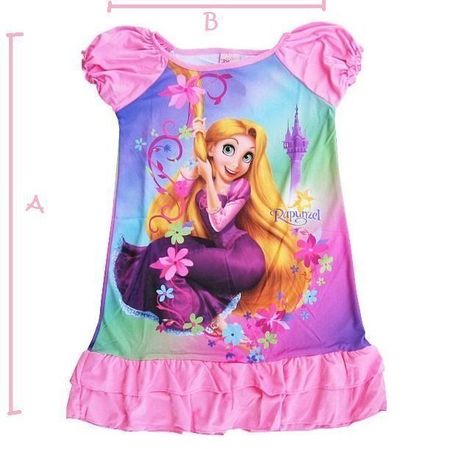 Rapunzel Raiponce: Robe M (~ 5-7 ans)